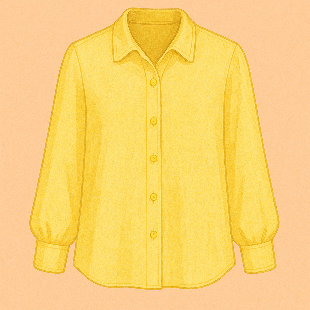 شومیز با رنگ لیمویی: ترکیبی از تازگی، سرزندگی و مد روز