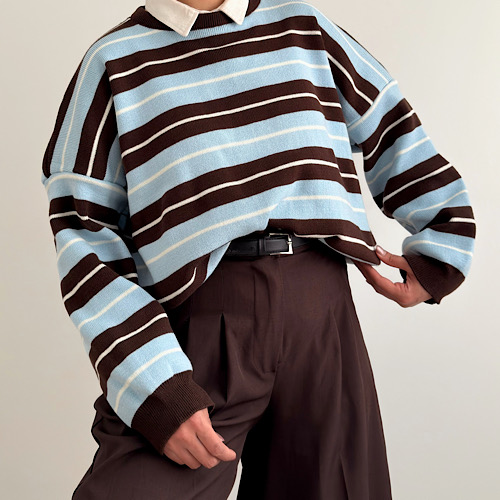 بافت راه راه بلو